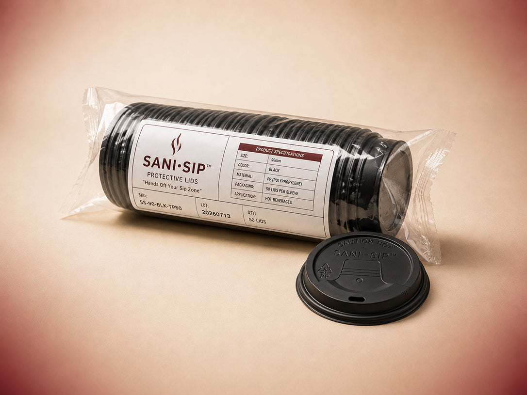 SANI-SIP™ Trial Pack – 50 Beverage Lids